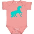 thumbnail image 3 of Inktastic Aqua Unicorn Boys or Girls Baby Bodysuit, 3 of 5