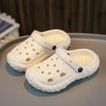 thumbnail image 3 of Garden Clogs Shoes Kids Slip On Clogs Indoor Outdoor Walking Slippers for Boys Girls, 3 of 13