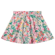 BTween Girls 6-Pack Casual Outfit Bundle with Ruffle Sleeve Tees, Peplum Tank Top, Skirt, Dolphin and Biker Shorts