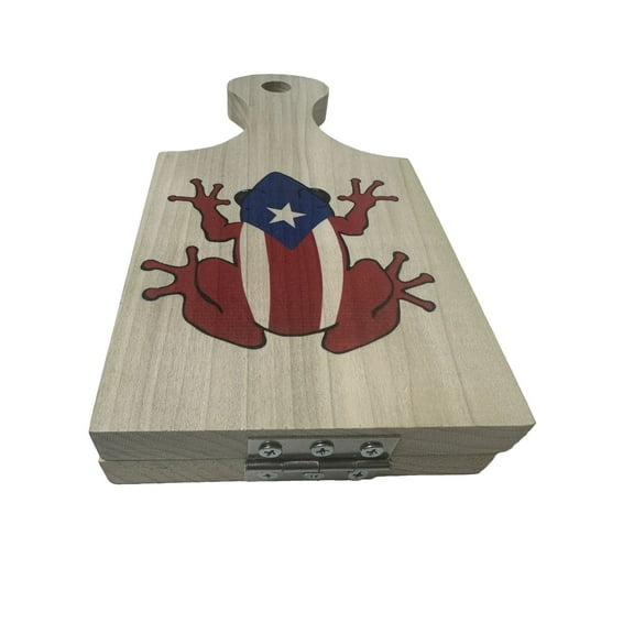 Puerto Rico flag coqui Tostonera