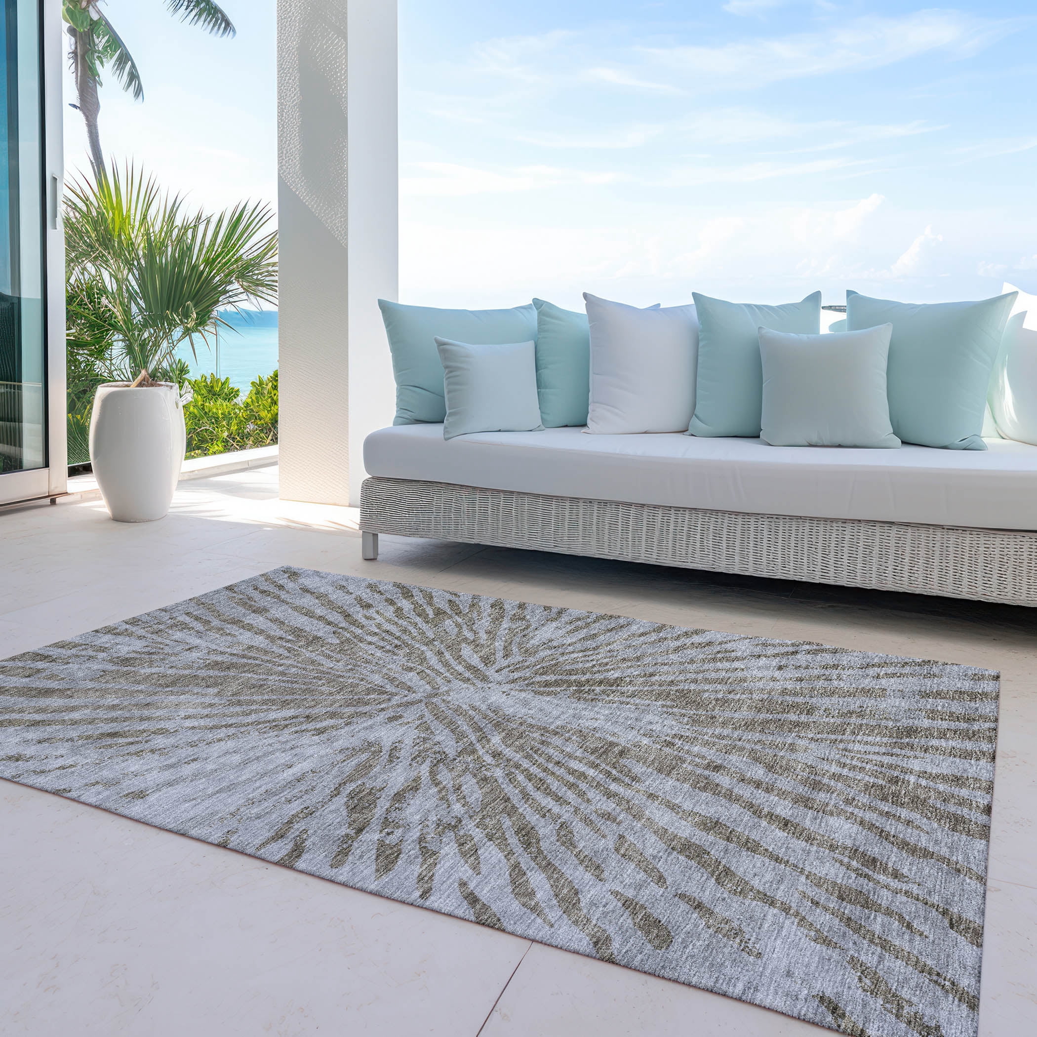 Addison Rugs Chantille ACN818 Brown 3' x 5' Rug