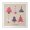 Christmas Square-91, variant on Ultimate Party Tablecloth for Christmas, 34x34 Square with Elasticized Fabric, Ensures a Wrinkle-Free Cover That is Both Decorative and Protective for Surfaces