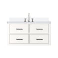 thumbnail image 2 of 36 in. W x 22 in. D White Bath Vanity with Quartz and Faucet / Solid Wood and MDF, 2 of 5