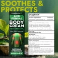thumbnail image 6 of Antifungal Body Cream for Ringworm & Athlete’s Foot | Strength Formula with Tea Tree Oil | Helps With Itching, Burning & Scaling Relief | Treatment For Skin Fungus | 4.05 fl oz, 6 of 8
