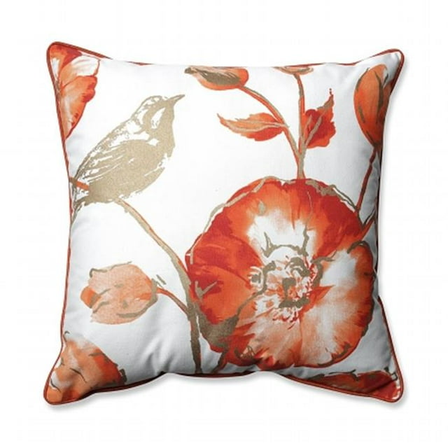 Pillow Perfect 605302 16.5 in. Olivia Rouille Jeter Oreiller&44; Rouge