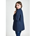 thumbnail image 3 of Blazer manga 3/4 Roman Fashion /Juvenil, 12255 (Azul marino) azul marino CH, 3 of 5