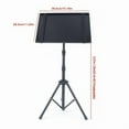 thumbnail image 2 of Metal Adjustable Tripod Stand With Tray Laptop Projector Outdoor Home Office For A Bedroom, Living Room, Study, Office, 2 of 20