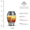 thumbnail image 2 of JAGASY Hummingbird Couple Urn for Sister - Yellow Small Urn for Ashes Adult Male - Flowers Cremation Urns for Siblings - Mini Keepsake Funeral Urns for Brother - (3 Inch), 2 of 7