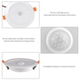 thumbnail image 4 of Human Body Sensor Recessed Lamp, 12W AC85-265V LED Ceiling Light White Round Downlight For Garage,Basement,Closet And Driveway-4Pack, 4 of 8