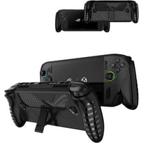 Case for ROG Xbox Ally X,Soft Skin Silicone Full Protective Case Cover with ROG Xbox Ally X-Black