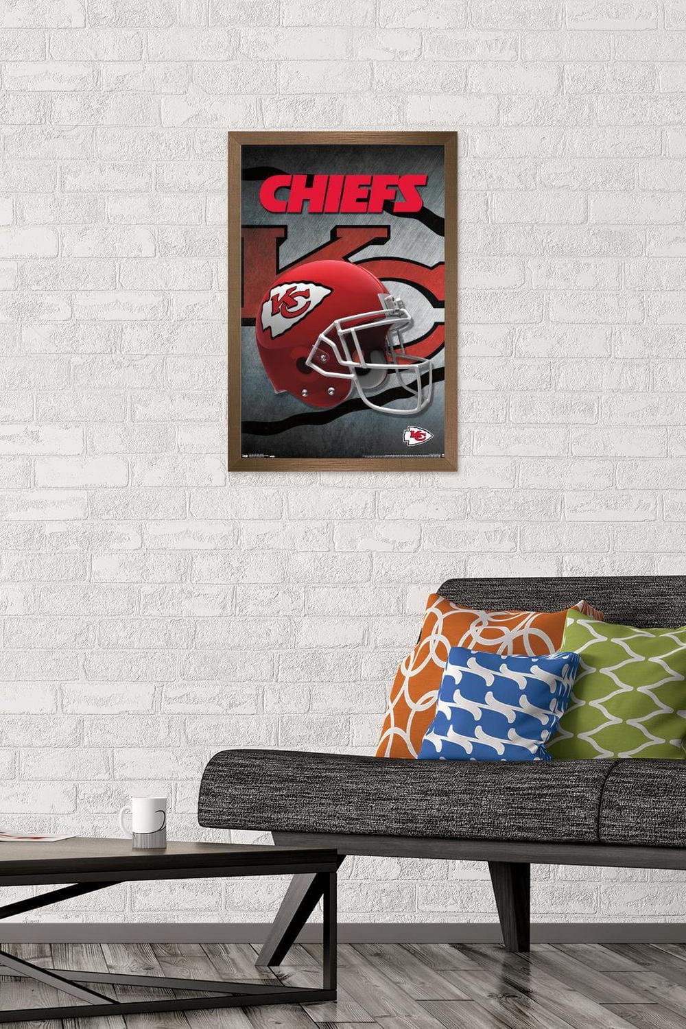 NFL Kansas City Chiefs - Helmet 16 Wall Poster, 22.375" x 34"