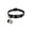 Black, variant on Soccer Pattern Pet Collar with Safety Breakaway Buckle for Festivals and Daily Decor, Adjustable Neck Strap for Cats and Dogs, Football Themed Gear Black