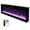 Antique Black 201, variant on 33 inch Infrared Electric Fireplace with Removable Trim Kit Insert, Touch Panel Heater for Home Decor, Smokeless Firebox with Crackling Sound, Antique Black