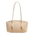 thumbnail image 1 of Bolso La Mujeres PU Elegante Axila Tota Bold () White, 1 of 9
