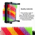 thumbnail image 3 of POINTERTECK 3D Clone Shape Pin Art Sculpture Creative Pin Art Toys Reusable Clone Hand Model Toy Magic Pression Clone Art Board for Home Office Desktop Decoration, 3 of 7