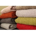 thumbnail image 4 of Fabstyles  Chenille Basket Weave Polyester Throw Blanket Steel Grey, 4 of 4
