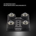 thumbnail image 4 of 3D Printer Aluminum 2020 V-Slot Plate Slide for Profiles V-Slot Five Roulette,1 * 2020 V-Slot Gantry Set,Black, 4 of 8