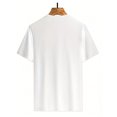 thumbnail image 2 of Regular Length Polyester-Spandex Crew Neck Women's T-Shirt with "Perfectly imperfect" Alphabet Print, Knit Fabric for All Seasons, 2 of 5