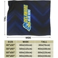 thumbnail image 3 of University of Delaware Logo Fleece Blanket, Very Soft Microfiber Flannel Blanket for Couch Warm and Cozy for All Seasons, 3 of 6