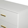 thumbnail image 6 of Tcbosik Modern 8-Drawer Dresser for Bedroom, Chest of Drawers for Closet, Living Room, Antique White, 6 of 8