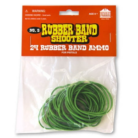 Rubber Bands for Pistols (package of 24) (Best Rubber Bands For Shooting)