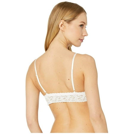 

Hanky Panky Gingham Ruffle Bralette White