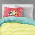 thumbnail image 2 of Carolines Treasures 8869PILLOWCASE Lady Bug on Red Fabric Standard Pillowcase Standard multicolor, 2 of 2