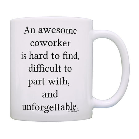 

ThisWear Retirement Gift for Coworker An Awesome Coworker Is Hard To Find Coffee Mug