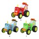 thumbnail image 5 of Tractor de control remoto recargable Vogacara ABS con luces y música Coche de acrobacias Crazy Jumping Action Jump Fury Juguetes verde, 5 of 6