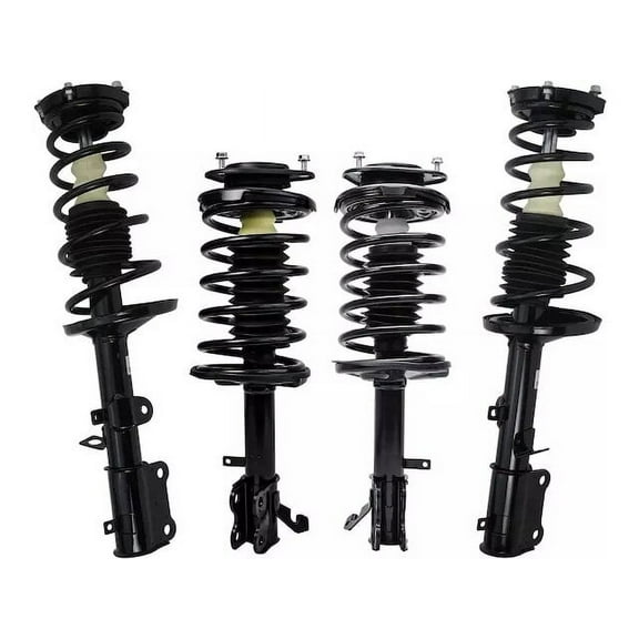 Front and Rear Strut Assembly Set - Compatible with 1993 - 1997 Geo Prizm 1994 1995 1996