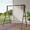 B-Black, variant on Topcobe Outdoor Heavy Duty Flat Top Iron Swing Frame for Garden Yard, Black