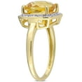 thumbnail image 3 of Everly Women's Citrine 10K Yellow Gold Engagement Ring, 3 of 7