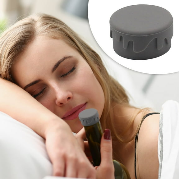 Soft Silicone Wine Bottle Stopper, Reusable Leak-Proof Sealing Lid for Red Wine and Beer Bottles, Set of 6 Colorful Caps