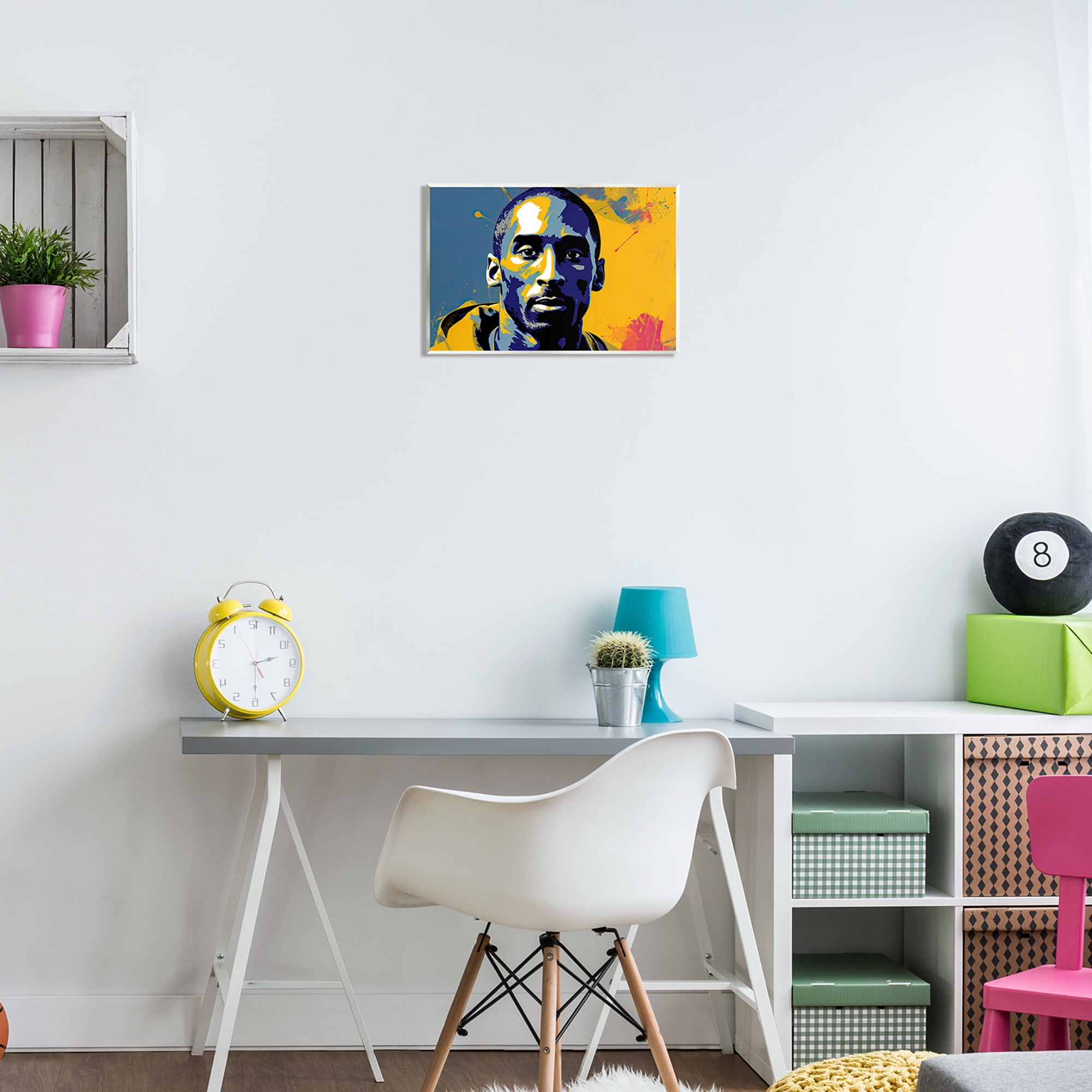 Stupell Industries Abstract Paint Pop Kobe Abstract Painting Unframed Art Print Wall Art, 15 x 10