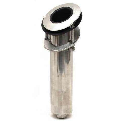 Whitecap Boat Rod Holder 6271 | 30 Degree Flush Mount Stainless
