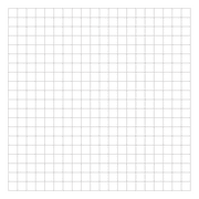 Geyer Instructional Static Cling Graph Paper, 24" x 24"
