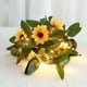 thumbnail image 2 of Lámpara De Alambre De Cobre Led De Ratán De Hoja Verde Artificial, Lámpara De Vid De Girasol, Cadena De Luces Led, Decoración De Navidad, Lámpara De Cadena De Linterna Minnieouse HA016049-00, 2 of 5
