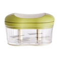 thumbnail image 1 of Garlic Chopper Garlic Presses Mini Manual Hand Food Chopper For Kitchen Onion Dicer Crusher Garlic Mincer Stainless Cutter Crusher And Storage Container For Home And Camping, 1 of 9