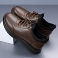 thumbnail image 5 of Men's with Soft Sole Flat Shoes Casual Dress Shoes, 5 of 6