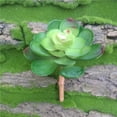 thumbnail image 6 of Fake Flower Bouquet Artificial Succulent Artificial Flower Artificial Greenery Plant Faux Cactus Realistic Succulent Arrangements For Home Decor Horticultural Design Party Accessories,Green Hous, 6 of 8