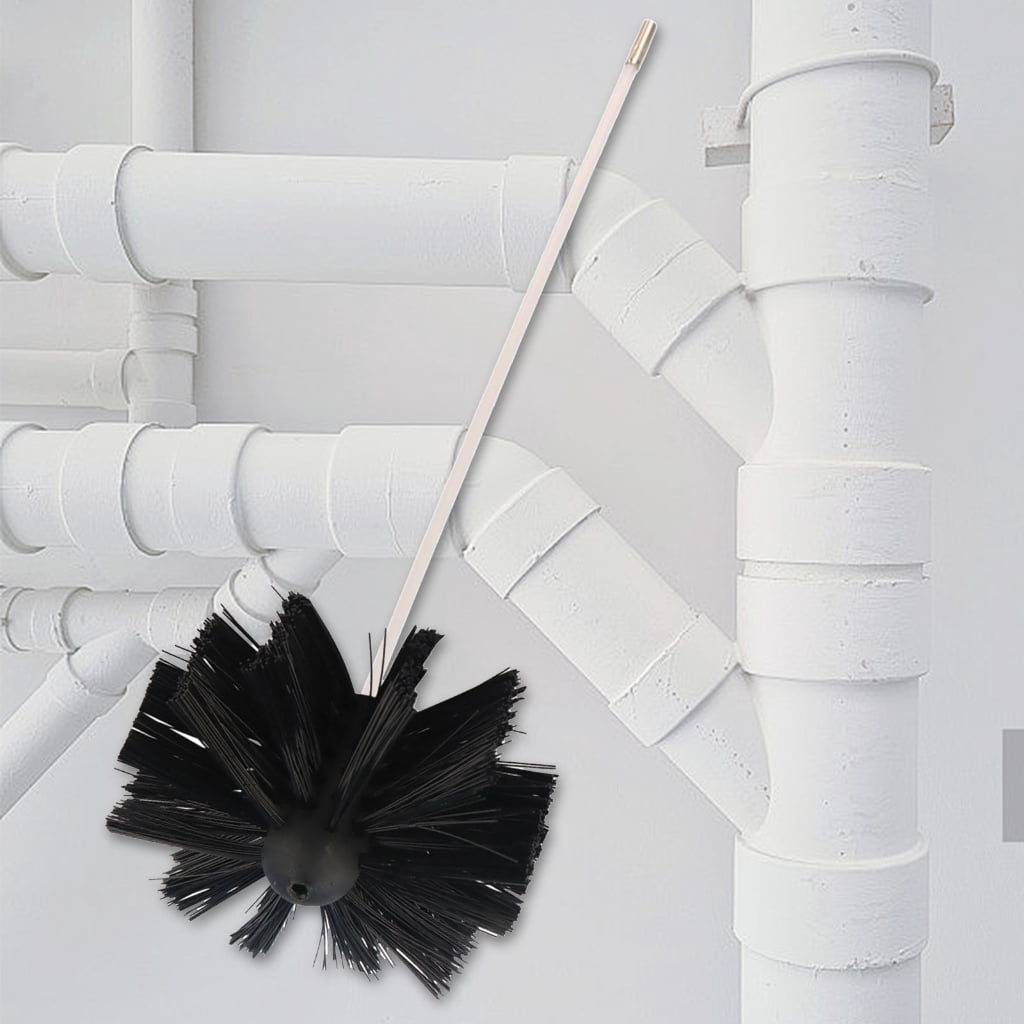Efficient Dryer Vent and Chimney Cleaning Kit Feature Brushes with Flexible Rod