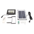 thumbnail image 1 of Projecteur Extérieur, 100LED Télécommande Solaire Lampadaire Automatique de Charge Anti-Poussière pour Jardin, 1 of 8