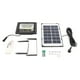thumbnail image 2 of Lámpara solar con control remoto Jadeshay luz solar para exteriores 30 W 100 LED, 2 of 12