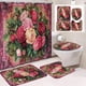 thumbnail image 1 of Cortina de ducha de poliéster con lazo para el día de San Valentín, impresión digital P-Ink, impermeable, para dormitorio, decoración de baño, artículos esenciales para cruceros, 1 of 6