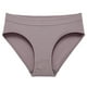 thumbnail image 3 of Gibobby Pantaletas para mujer Calzoncillos de cintura media para mujer, informales, finos, sin costuras(Morado,XL), 3 of 4