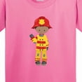 thumbnail image 4 of Inktastic African American Boy, Fireman, Firefighter, Helmet Youth T-Shirt, 4 of 5