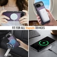 thumbnail image 5 of ELEHOLD Case for Google Pixel 9 / 9 Pro, 2-in-1 Magnetic RFID Leather Wallet Case with Card Slots & Kickstand,Purple, 5 of 6