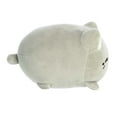 thumbnail image 3 of Aurora - Small Gray Tasty Peach - 7" Earl Grey Tea Meowchi - Enchanting Stuffed Animal, 3 of 5