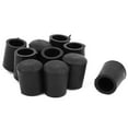 thumbnail image 1 of Unique Bargains 10pcs 16mm Inner Dia Rubber Furniture Table Chair Leg Tip Foot Cover Protector, 1 of 1