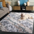 thumbnail image 3 of SAFAVIEH Alenia Crawford Abstract Area Rug, Grey/Blue, 9' x 12', 3 of 11